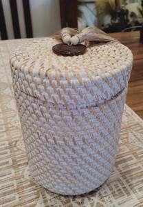 Rattan <b>Boxes</b> With Tassels Handmade <b>Storage</b> Box Eco-Friendly Natural Home and Home <b>Decor</b> Wholesale from Vietnam - Product Image 6