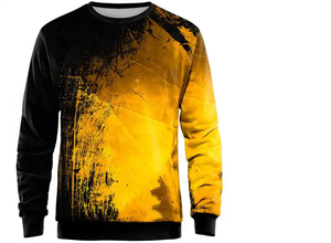 Sweat-shirt à capuche en molleton épais 100% coton pour homme, deux tons, de haute qualité, vêtement décontracté premium, respirant, imprimé logo - Product Image 2