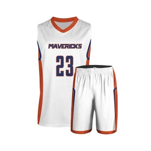 Vêtements de sport de basket-ball pour hommes imprimés de logo personnalisé uniformes en polyester de haute qualité ensembles de styles grande taille disponibles - Product Image 5