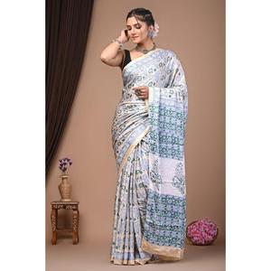 Conjuntos de Traje de Mujer en Satén de Seda Modal, Elegantes Saris - Product Image 1