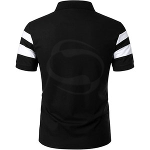 High Quality Factory Wholesale Custom Tee shirt Cotton Polo T-shirt with Logo <b>Classic</b> Men's Polo Shirts - Product Image 3