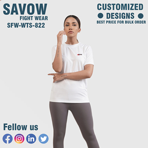 Venta al por mayor de camisetas sin mangas de las mujeres de moda de color sólido corto cuello redondo deportes verano Top para las mujeres - Product Image 5