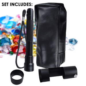 Polariscope de poche durable 80mm de longueur 28mm de diamètre avec lampe de poche bijoux pierres précieuses outils - Product Image 3