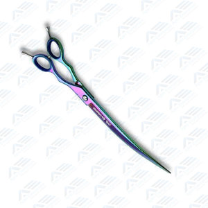 Kit de cisailles de toilettage pour chiens en acier inoxydable économique outils de nettoyage pour animaux de compagnie à usage domestique conception en arête de poisson incurvée beauté soins personnels - Product Image 6