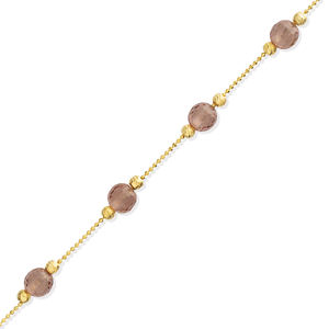 Sultanite Design Round Design <b>Charm</b> <b>Bracelet</b> Turkish Handmade Wholesale 925 Sterling Silver Fine Jewelry for Women - Product Image 1