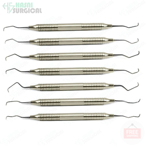 Kit de escalado Rainbow, Material Dental, instrumentos orales, instrumentos periodontales, juego de curettores, 6 juegos de herramientas de ortodoncia duraderas - Product Image 6