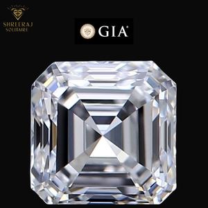 Diamantes sueltos originales de corte Asscher, 100% naturales, 0.50 quilates, color D, claridad VVS1, proveedores directos de la India. - Product Image 1