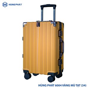HUNGPHAT Maletas grandes Marco de aluminio ABS - PC Juego de equipaje de viaje para viajes al aire libre 3 colores Hecho en Vietnam - Product Image 4