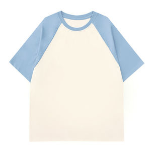 Camiseta deportiva ecológica para hombre, poliéster/algodón pesado, alta calidad, 200 gramos, tela tejida, estampado, diseño en blanco - Product Image 2