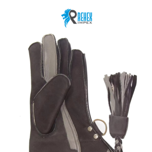 ถุงมือนักล่าเหยี่ยวหนังนูบัคคุณภาพพรีเมียมจาก Rehex Impex พร้อมการป้องกันสามชั้นขนาด 35 ซม. และบริการสกรีนโลโก้ตามสั่ง - Product Image 3