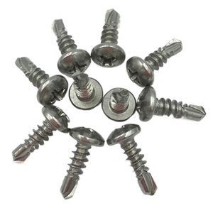 Tornillo de máquina ovalado DIN7504N con cabeza Phillips redonda, autorroscante y autoperforante, SS410 - Product Image 1
