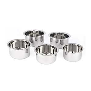Olla de cocina de acero pulido brillante, la olla de comida de diseño hecha a mano más vendida, la última cazuela de comida de Metal más vendida - Product Image 5