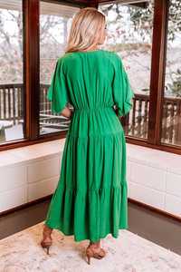 Date été demi manches bohème Floral Maxi robe 100% rayonne écologique respirant décontracté grande taille naturel taille tissé - Product Image 3