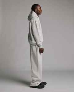 กางเกงสเวตเตอร์สำหรับผู้ชายและผู้หญิงกางเกงสเวตเตอร์ผ้าคอตตอนทรงหลวมขาบานสำหรับ100% - Product Image 3