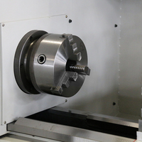 Torno CNC Mini de Suministro Directo de Fábrica CK6130 CK6132, Torno CNC de Corte de Metal con Programación Automática
