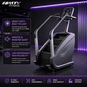 BM Gym Cardio-Trainingsgerät Kommerzieller Treppensteiger Stepper-Maschine für Fitness-Clubs - Product Image 2