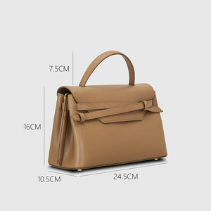 Bolsas Femininas de Luxo Transversal Quadrada com Aba em Couro PU Vegano Designer Bolsas de Senhora Logotipo Personalizado Fabricante OEM <span class=keywords><strong>ODM</strong></span> - Product Image 2