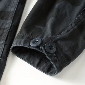 Chaqueta Utilitaria de Lona Ecológica Unisex para Invierno, con 4 Bolsillos Delanteros, Resistente al Viento, Transpirable y Personalizable, Estilo Urbano - Product Image 4