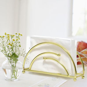 Porte-serviettes de table élégant et stylé, qualité supérieure, support à serviettes couleur or et or rose à prix abordable - Product Image 2