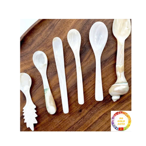 Cuchara de nácar estándar de exportación Diseño de lujo para experiencias gourmet Precio mayorista competitivo Origen de Vietnam - Product Image 2