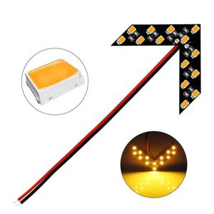 Panel de Luces LED para Automóvil, Acero Inoxidable, Espejo Retrovisor Exterior, Indicador de Señal de Giro, Luz de Visibilidad Mejorada, Accesorios LED - Product Image 4