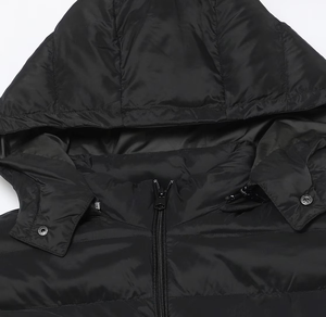 Veste matelassée chaude pour homme, tendance 2025, vente chaude, logo personnalisé OEM, qualité supérieure, brillante, effet bulle, devant éco-responsable, hiver - Product Image 6