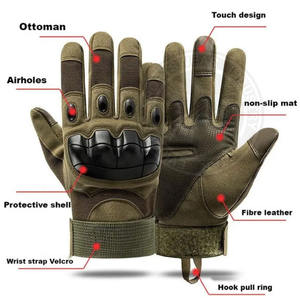 Gants tactiques de qualité supérieure, gants de tir de haute qualité, protection tactique, imperméables, anti-impact, en nylon, unisexe, pour le sport - Product Image 1