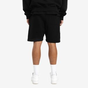 Verano en blanco hombres cordón pantalones cortos de sudor hombres logotipo personalizado marca calle Unisex grueso francés Terry algodón Casual gimnasio pantalones cortos de sudor - Product Image 6