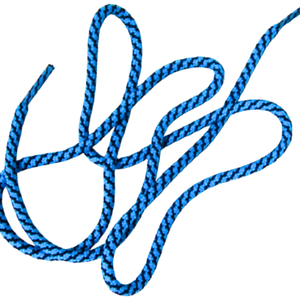 Lacets de chaussures tressés en coton recyclé polyester rond de 4,5 mm Grober Leon, écologiques, couleur personnalisable, durables, bien noués - Product Image 3