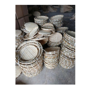 Cesta de Bambú Premium para Lavar, Bandeja de Bambú para Tamizar, Cesta de Bambú para el Hogar y Restaurantes - Product Image 6