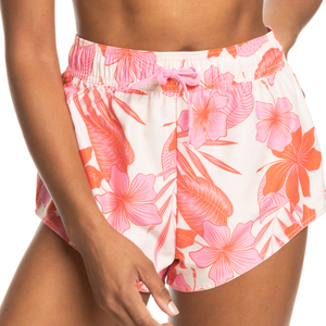 2025 personnalisé taille haute décontracté conseil Shorts de plage pour les femmes nouvelle culotte en tissu Polyester sublimé avec motif Cargo - Product Image 1