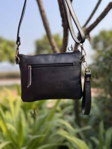 Sac à main sculpté Jacquard noir couleur fronde bohème aztèque sacs en tissu élégant sacs de vente chauds pour les femmes - Product Image 4