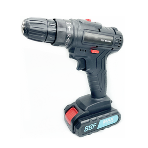 Taladro Inalámbrico con Batería de Litio, Taladro Manual con Mandril de 10 mm, <span class=keywords><strong>Destornillador</strong></span> Eléctrico de 21 V, Incluye <span class=keywords><strong>Accesorios</strong></span>, Caja de Plástico, <span class=keywords><strong>para</strong></span> Bricolaje - Product Image 3