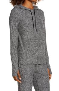 Sweat-shirts à capuche unisexes en coton lourd délavé à l'acide avec logo personnalisé, taille plus, pour homme et femme, effet délavé au soleil - Product Image 4