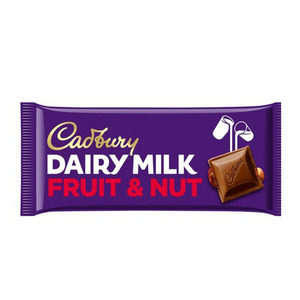 Alta calidad Cadburyy Dairy Milk Fruit & Nut Chocolate Bar 180g Venta caliente Precio de fábrica Mejor calidad Dulces dulces para la venta - Product Image 4