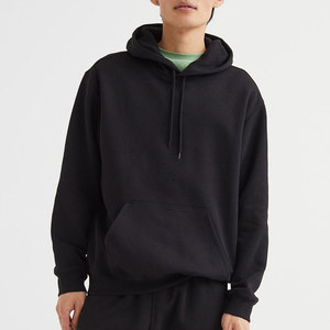 In Stock Loose Blank <b>Hoodies</b> Sweatshirts Plain <b>Fleece</b> Heavyweight 380g <b>Men's</b> <b>Hoodies</b> - Product Image 2