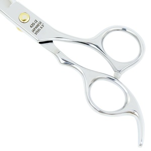 Professional 6-Inch Ceramic Straight Salon <b>Barber</b> Scissors <b>Set</b> Right-Handed Stainless Steel Handle Hair Cutting Scissors - Product Image 2