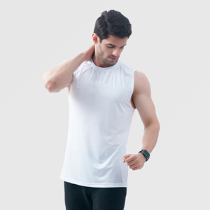 Débardeur de musculation OEM pour hommes pour le fitness et les entraînements Vêtements de course solides-Musculation Fitness Wear - Product Image 6