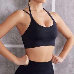 Custom Activewear Gym Fitness Sets Seamless High Waist 2 Pieces Set <b>Long</b> <b>Sleeves</b> <b>Workout</b> Sets for Women With Logo - Product Image 4