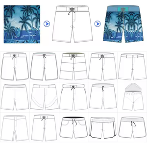 Haute qualité 100% polyester hommes maille Shorts personnalisé en vrac en gros solide motif conception pour décontracté course basket-ball Gym utilisation - Product Image 2