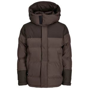 Chaqueta Acolchada de Invierno para Hombre, Tejido Sólido, Servicio OEM, con Capucha, Ajustada, Personalizable - Product Image 1