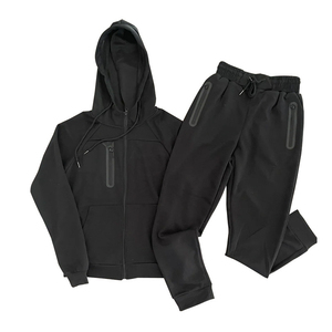100% Cotton Custom Made Training Comfortable Activewear Men Zipper <b>Tracksuits</b> Customized Breathable Men Blank <b>Tracksuits</b> - Product Image 3