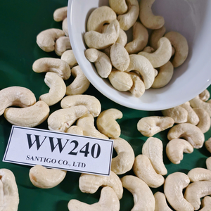 Traitement Premium SANTIGO Noix de cajou W240 Noix de cajou Kaju Badam ISO, HACCP - Product Image 1