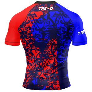 เสื้อมวยปล้ำระบายอากาศแบบซับลิเมชันของผู้ชายเสื้อซับในระบายอากาศได้ดีพิมพ์โลโก้ตามสั่งสำหรับฤดูหนาว - Product Image 2