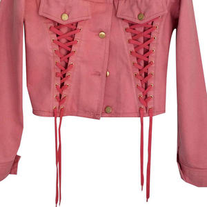 Nuevas Chaquetas vaqueras de talla grande para mujer de invierno transpirables a la moda/Chaquetas vaqueras cómodas de Invierno para mujer de alta calidad - Product Image 5