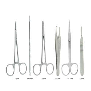 ชุดเครื่องมือผ่าตัดคุณภาพสูงสำหรับการผ่าตัดทั่วไปทางการแพทย์ ผลิตจากเหล็กกล้าไร้สนิม ยี่ห้อ SurgiRight - Product Image 2