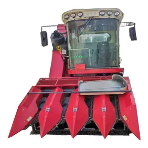 批发价4排收割机机械小麦水稻联合收割机