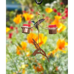 Ak Brass Decorative Modern Design Metal Wall Light <b>Lamp</b>/Wall Hanging <b>Birds</b> Feeder and Parks Pottery Feeder - Product Image 5