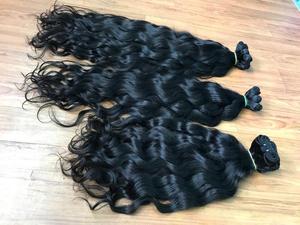 Tejido barato 100% Cabello de color natural indio crudo Mujeres negras Procesamiento de templo Ninguno Trenzado Extensiones de cabello humano sin procesar - Product Image 2