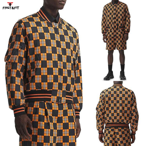 Chaqueta Bomber Informal de Lona con Parches de Moda, Prenda Exterior Unisex - Product Image 6